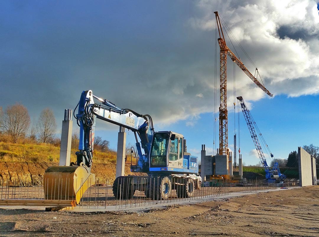 Eble Kieswerk Radbagger