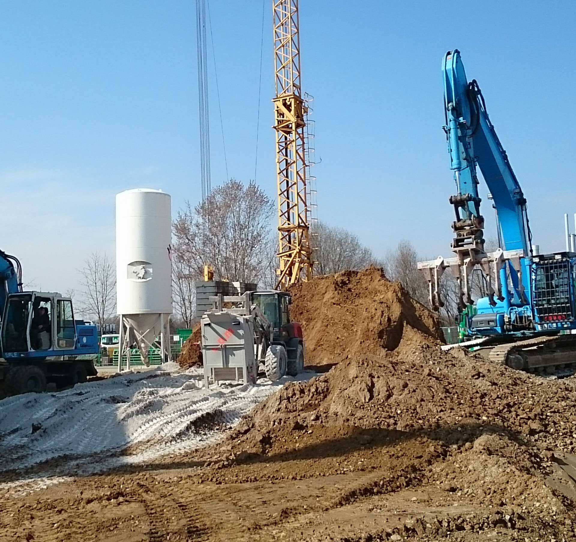 Eble Kieswerk Uhlmann Bodenverbesserung